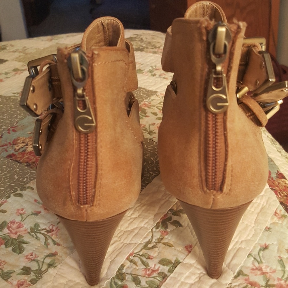 Guess Open Toe Booties, Size 11 - image 2